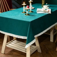 Goory покривка с покривка за маса на маса за памук за памук за спално бельо за вечеря на закрито или на открито