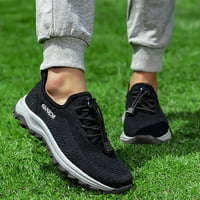 DMQUPV Мъжки ежедневни обувки размер широки леки женски спортни обувки Небрежни ботуши обувки за мъже обувки черно 9,5