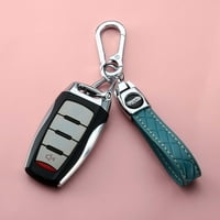Business Gift Fashion Keyrings Keyholder Keys Каишка кожа Ключово верига Ключов портфейл Ключов Pu Leather Keychain Blue