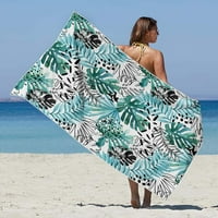 ПРЕДСТАВЛЯВА ПРЕДСТАВЛЕНИЕ Плажна кърпа за плажна кърпа Супер лека цветна кърпа за кърпа за баня пясъчно одеяло за плаж с многоцелева кърпа за пътуващ плувен басейн