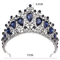 Булчинска корона за корони за корона на Куинс за сватба за сватба лилаво