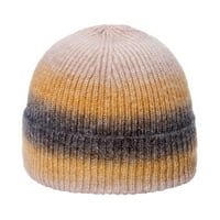 Топла и блъскана зимна плетена шапка POM Мъжки шапки шапка плетени мъжки и дамски за жени с FAU бейзболни шапки Aone размер