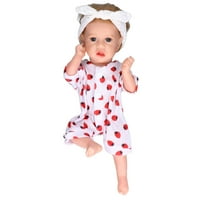 Преродени бебешки кукли Гъвкави крайници Меки силиконови животни за кукла с бутилка с мляко с мляко