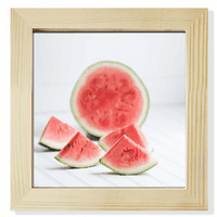 Прясна диня летна плодова снимка квадратна картина рамка за стена настолен дисплей