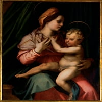 'Агноло Андреа, известен като Андреа дел Сарто, Мадона и дете 1526