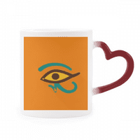 Древен египет очен модел чувствителна към топлина чаша червен цвят смяна на каменни изделия чаша