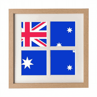 Австралия Национален флаг Oceania Country Fram