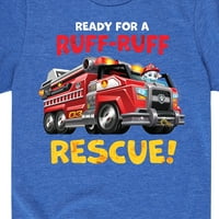 Paw Patrol - Ruff Ruff Rescue - Графична тениска с малко дете