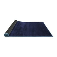 Ahgly Company Indoor Rectangle Резюме Сини съвременни килими, 5 '7'