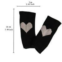 Зимни ръкавици на външни вълни за топла грижа ръкавици плетени ръкавици