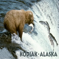 Kodiak, Аляска, риболов на мечка гризли