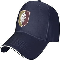 Лого на логото на университета Elon Men Men Men's Women's Baseball Cap Stylish регулируема бейзболна шапка Unisex