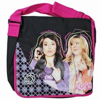 Icarly Carly и Sam шокираха чантата с черно и розово детски празнични чанти