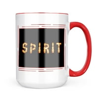 Neonblond Spirit Fire Explosion Fireworks Mug Подарък за любители на чай за кафе