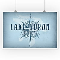 Езерото Хурон, Мичиган, езерото Essentials, езерото и компаса