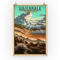 Национален парк Haleakalä, Национален парк на литограф