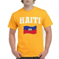 - Мъжки тениска с къс ръкав, до мъже с размер 5xl - Хаити