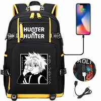 Bzdaisy 15 '' раница за лаптоп W Multi -Pocket - Hunter Hunter, Перфектен за деца и тийнейджъри Университет за деца тийнейджър
