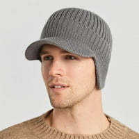 Зимно шапка с ушни ушни клапи за мъже жени на открито руно шапка