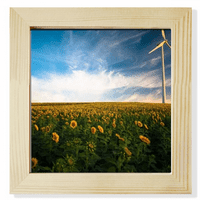 Слънчогледи Clouds Blue Sky Square Picture Frame Shall Tabletop Display