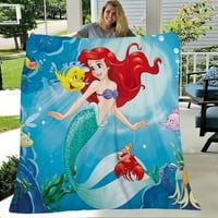 Ariel Plush отпечатано одеяло, 39x 100x
